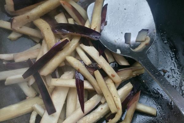 肉末茄子的做法图解4