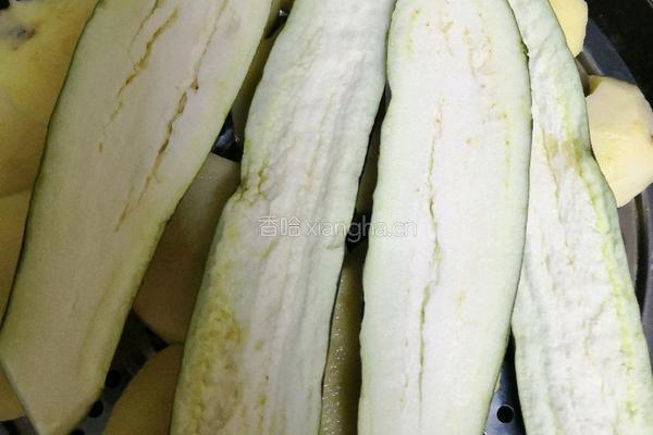 茄子拌土豆的做法图解3