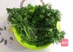 蒸芫荽的做法图解2