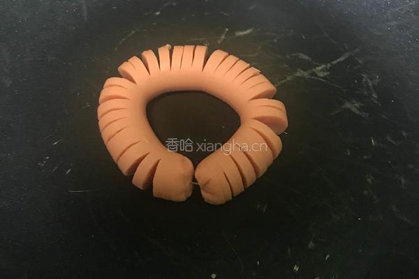 向日葵煎蛋的做法图解3
