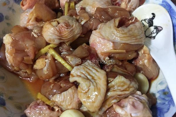 黄金板栗鸡的做法图解1