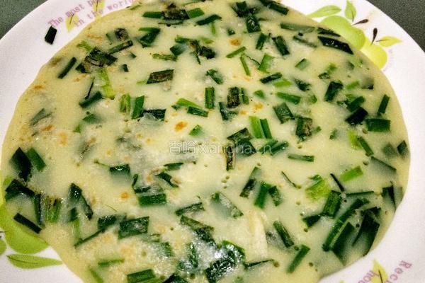韭菜鸡蛋煎饼的做法图解15