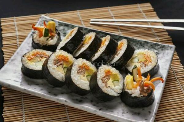 日本寿司（Japanese sushi）的做法图解8