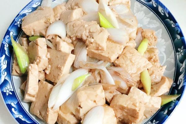 葱花豆腐的做法图解7
