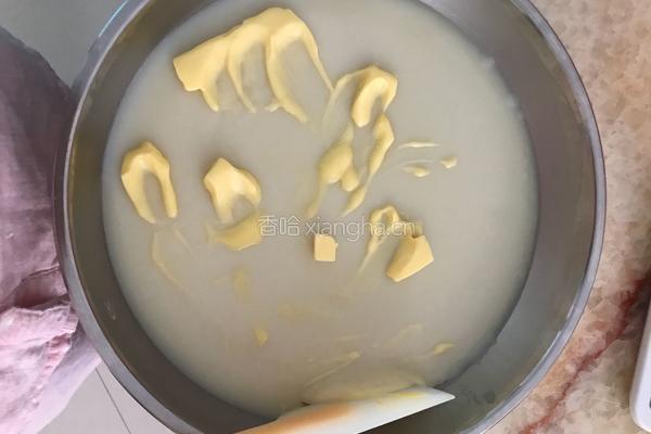 蕃薯麻薯软欧的做法图解2