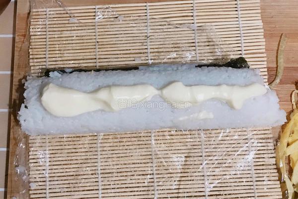 简单几步‼️在家轻松做寿司的做法图解9