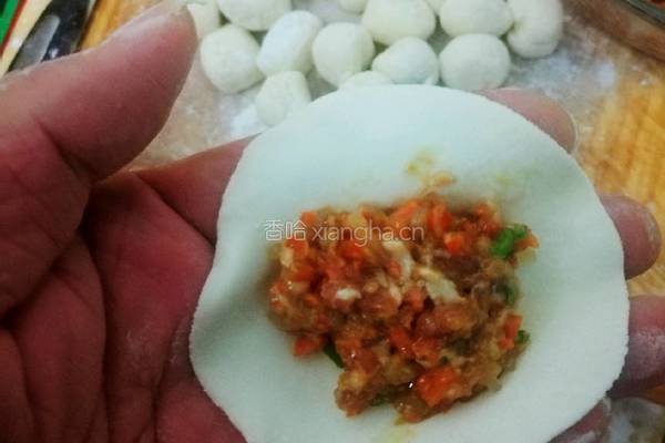 羊肉水饺的做法图解3