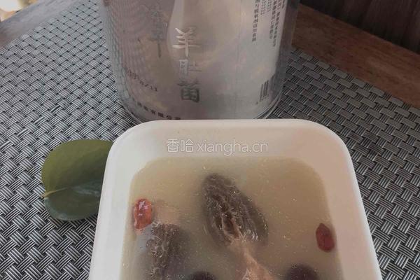 羊肚菌鸡汤的做法图解4