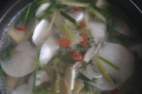 萝卜排骨汤的做法图解6