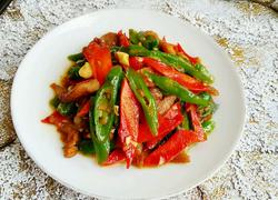 辣椒炒胡萝卜