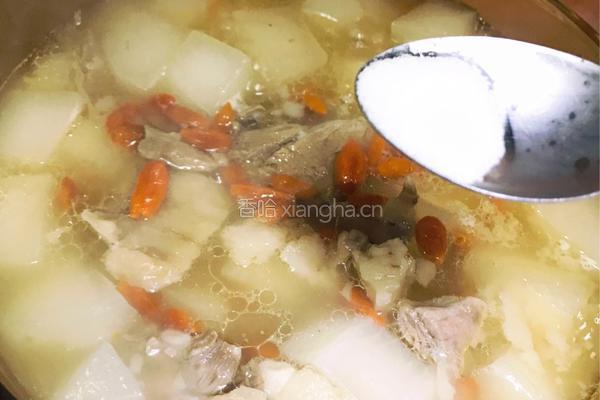 萝卜炖羊肉的做法图解18