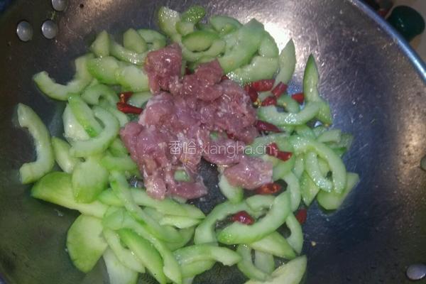 青瓜瘦肉的做法图解4