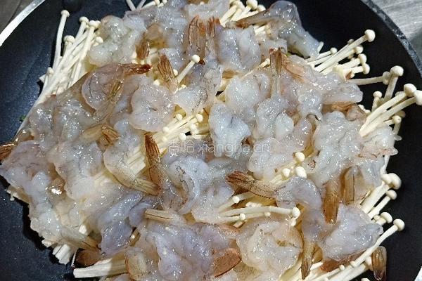平锅金蒜虾的做法图解5