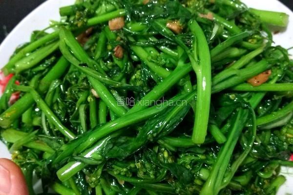 蒜蓉油炒菜花的做法图解6