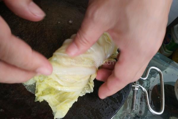 白菜卷的做法图解5