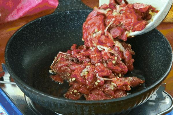 牛肉炒杂菜的做法图解9