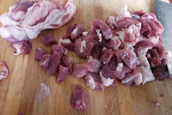 原味羊肉串的做法图解1