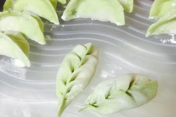 彩色饺子的做法图解4