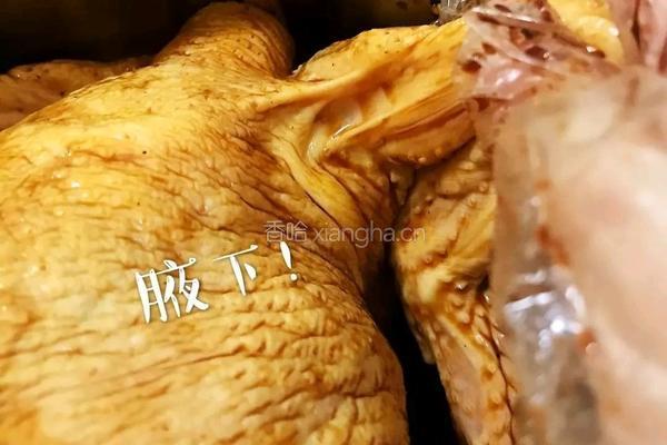 焗鸡之电饭煲版的做法图解10