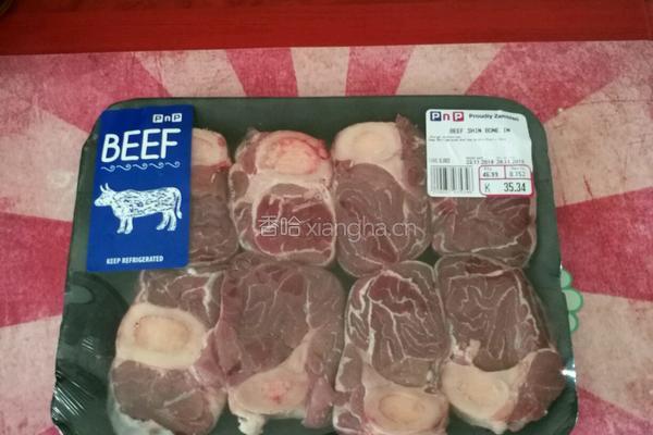 清水牛肉带骨的做法图解1