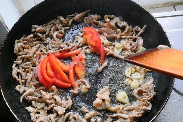 豆角炒肉的做法图解6