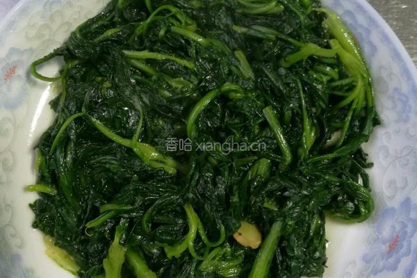 清炒茼蒿