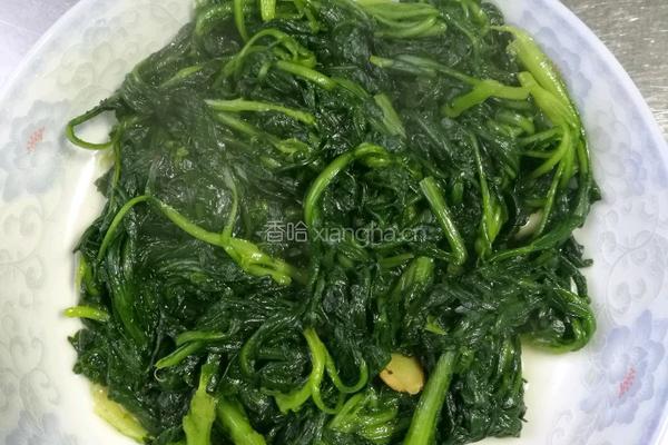 清炒茼蒿的做法图解5
