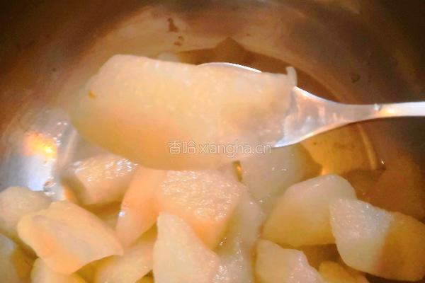 冰糖生姜雪梨的做法图解5