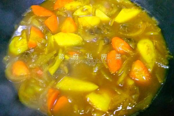咖喱牛肉饭的做法图解7