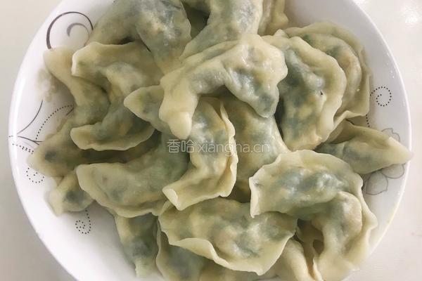 荠菜素饺子的做法图解14