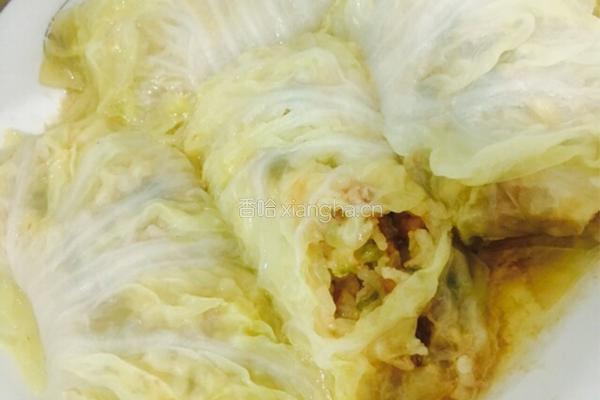 娃娃菜包饭的做法图解7