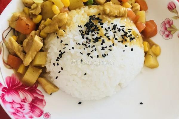 咖喱鸡肉饭的做法图解6