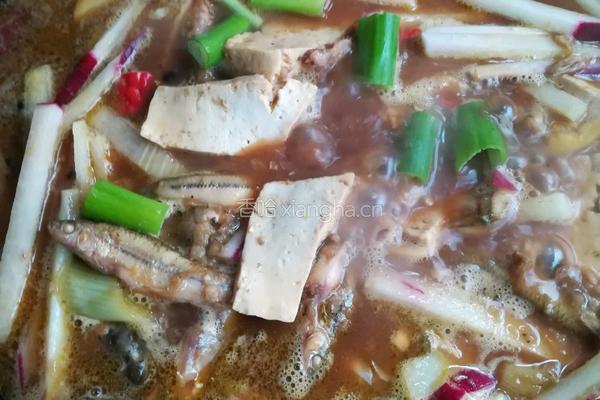小鱼炖豆腐的做法图解4