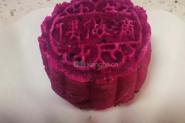 黑芝麻紫薯饼的做法图解11