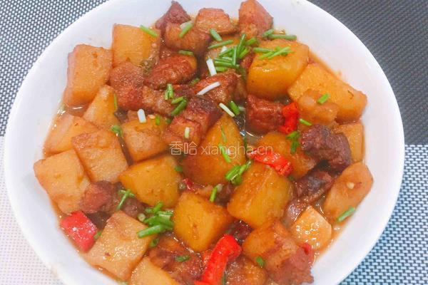 五花肉烧土豆的做法图解6