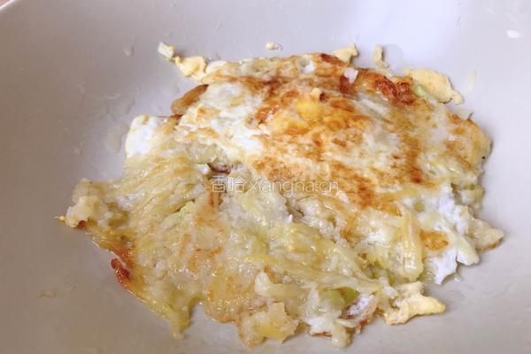 土豆丝鸡蛋饼的做法图解7