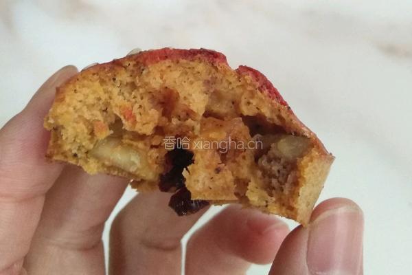 火龙果葡萄干核桃马芬蛋糕的做法图解10