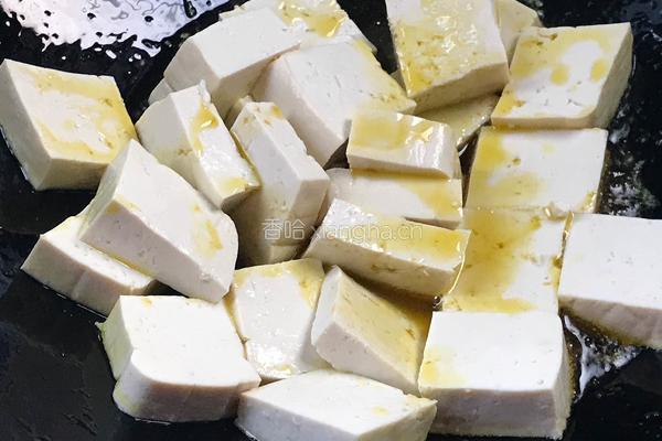 我家的家常豆腐的做法图解4