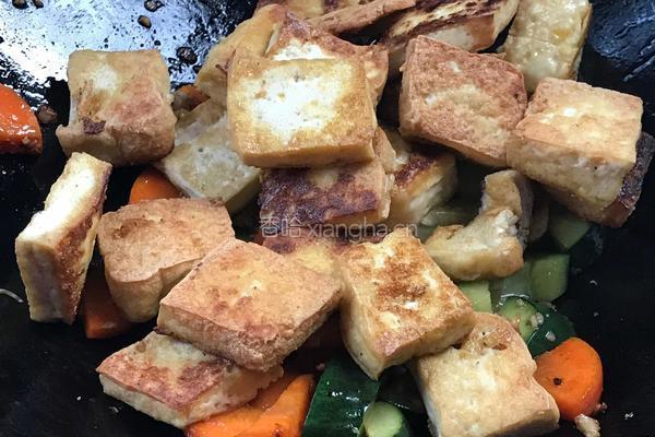 我家的家常豆腐的做法图解9