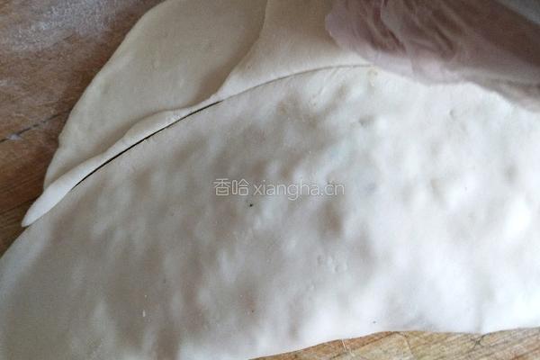 荠菜菜盒子的做法图解8