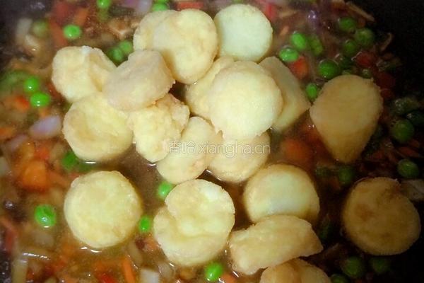 铁板日本豆腐的做法图解5