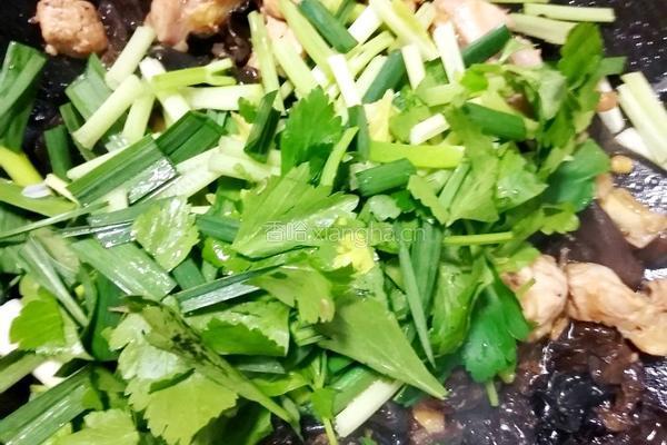 木耳炒鸡的做法图解7