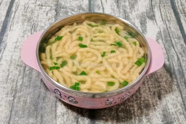排骨汤面线 (宝宝辅食）的做法图解8