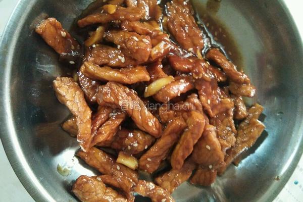 糖醋瘦肉的做法图解4