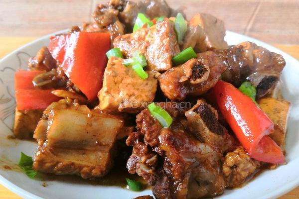 排骨焖豆腐的做法图解20