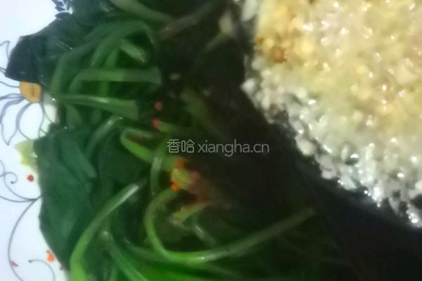 蒜狠辣菠菜的做法图解10
