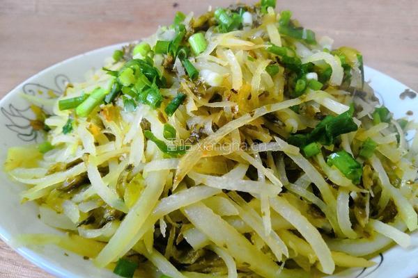 酸菜土豆丝的做法图解11