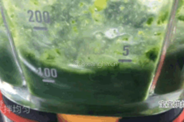 茼蒿脆脆饼干-宝宝辅食零食的做法图解3