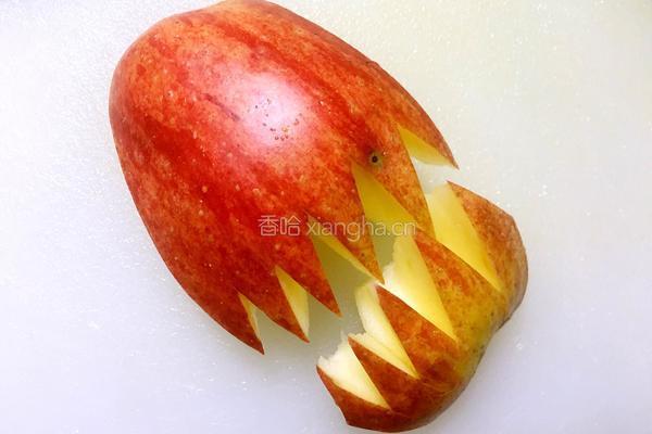 天鹅、小鸟苹果的做法图解12