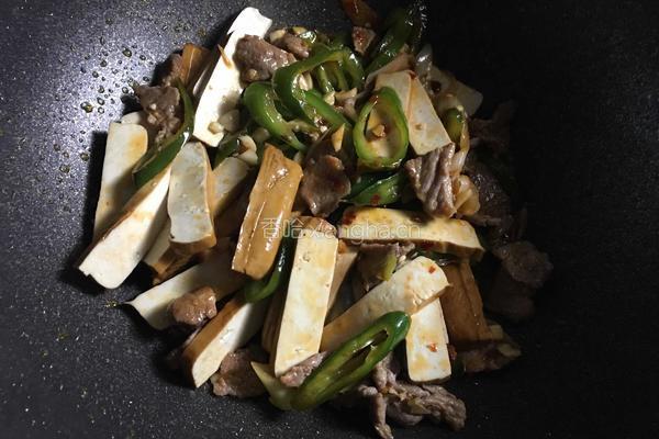 攸县香干炒肉的做法图解7